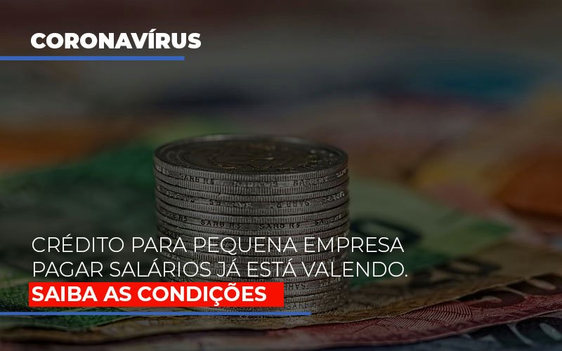 Credito Para Pequena Empresa Pagar Salarios Ja Esta Valendo - Contabilidade em Alphaville | Porsani Consultoria e Assessoria Contábil